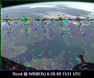 SSTV from the MIR Space Station #10