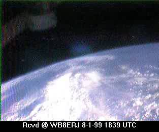 SSTV from the MIR Space Station #12