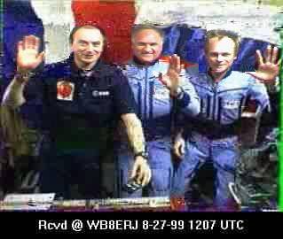 SSTV from the MIR Space Station #17